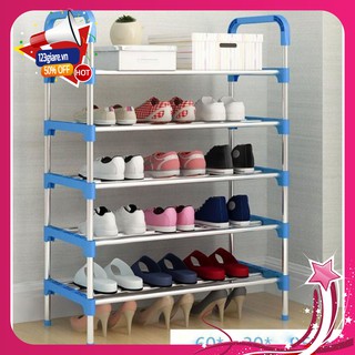 Kệ đa năng đựng giày dép 5 tầng mẫu mới tiện dụng