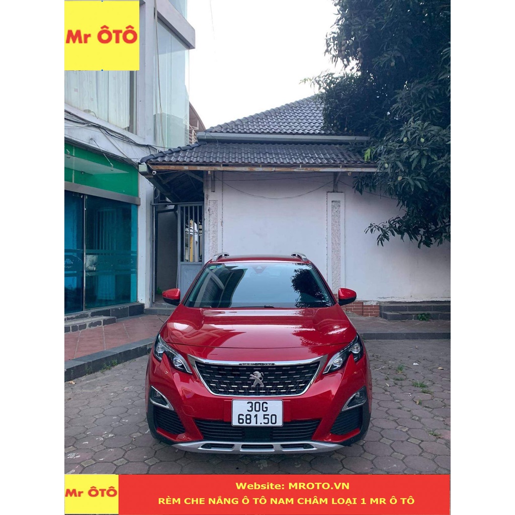 Rèm Che Nắng chống UV Xe Peugeot 3008 AN 2015-2020 Hàng Loại 1 MR.ÔTÔ -Bảo Hành 2 Năm