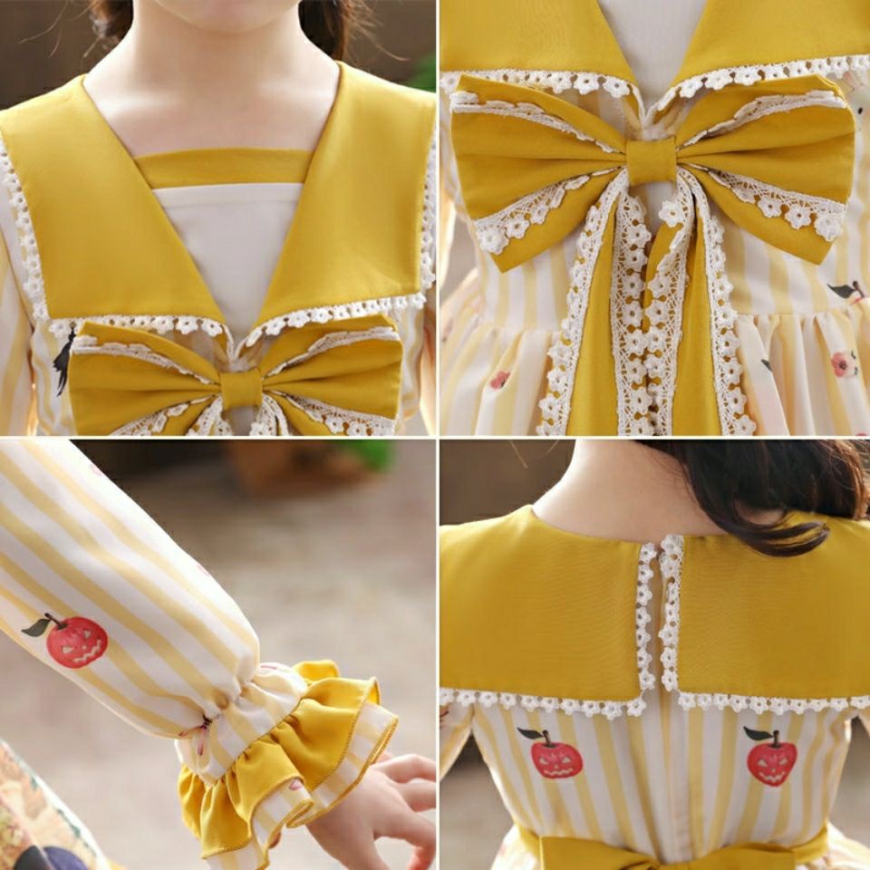 Đầm Công Chúa lolita Dễ Thương Cho Bé Gái