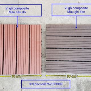 Vỉ sàn gỗ nhựa composite