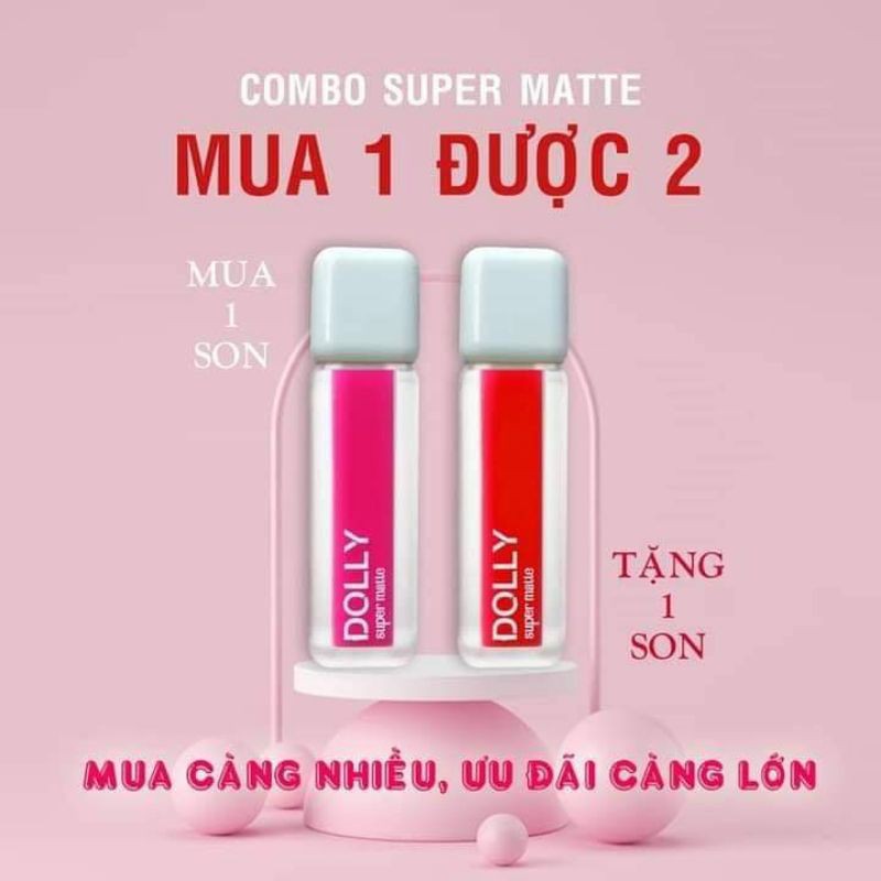 SON SUPPER DOLLY ( MÀU HỒNG DOLLY) | BigBuy360 - bigbuy360.vn