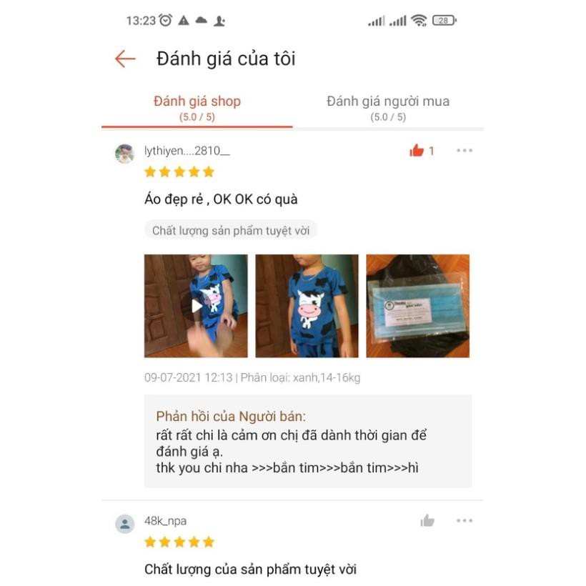 [Hót] Quần Áo👕hàng bán trên live  💯Sét hình cún cho bé 5kg đến 18kg