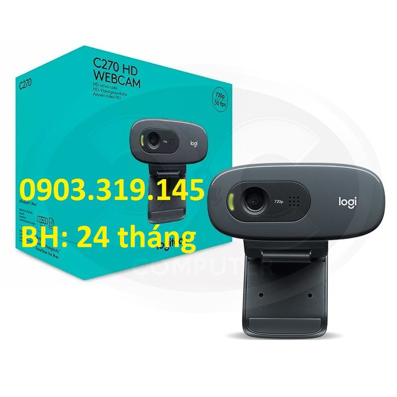 Webcam Logitech C270 - chính hãng