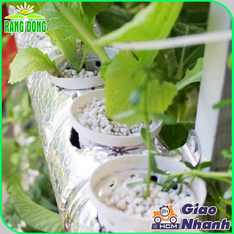 Đá Perlite (Đá Trân Châu) giá thể giúp đất tơi xốp tự nhiên, rễ cây phát triển tối ưu (gói 5 dm3) - Hạt giống Rạng Đông