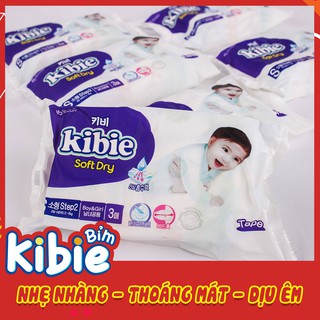 [ Hàng Mới Về ] Bỉm dán / Tã Dán Kibie Hàn Quốc Size S3 Bé Hơn So Với Tả Merries - HABMDS3