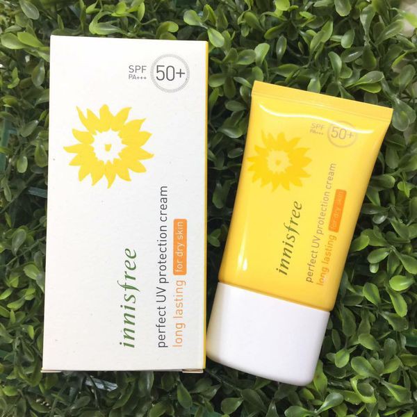 Kem chống nắng Innisfree cho da khô perfect UV protection cream long lasting for dry skin