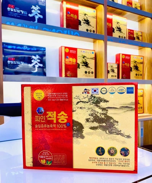 [SỈ TẬN GỐC ] Tinh Dầu Thông Đỏ Chính Phủ Pine Joeksong Hàn Quốc