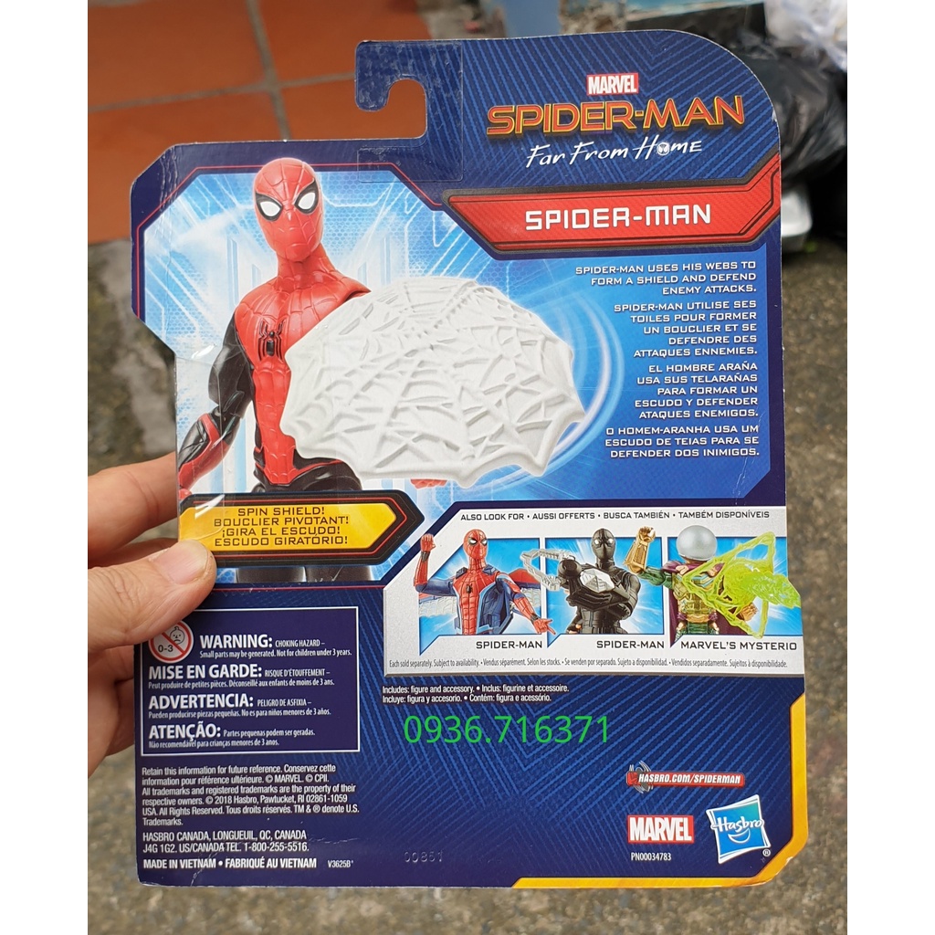 Mô hình  nhân vật Marvel Spider-Man Far From Home
