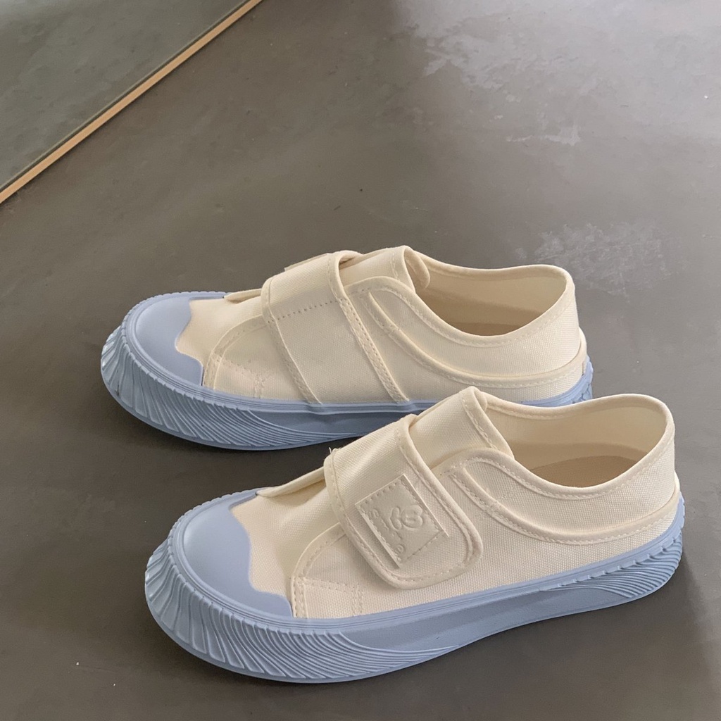 Sea Salt Giày Thể Thao Canvas Đế Dày Thoải Mái Thời Trang Mùa Hè Cho Nữ