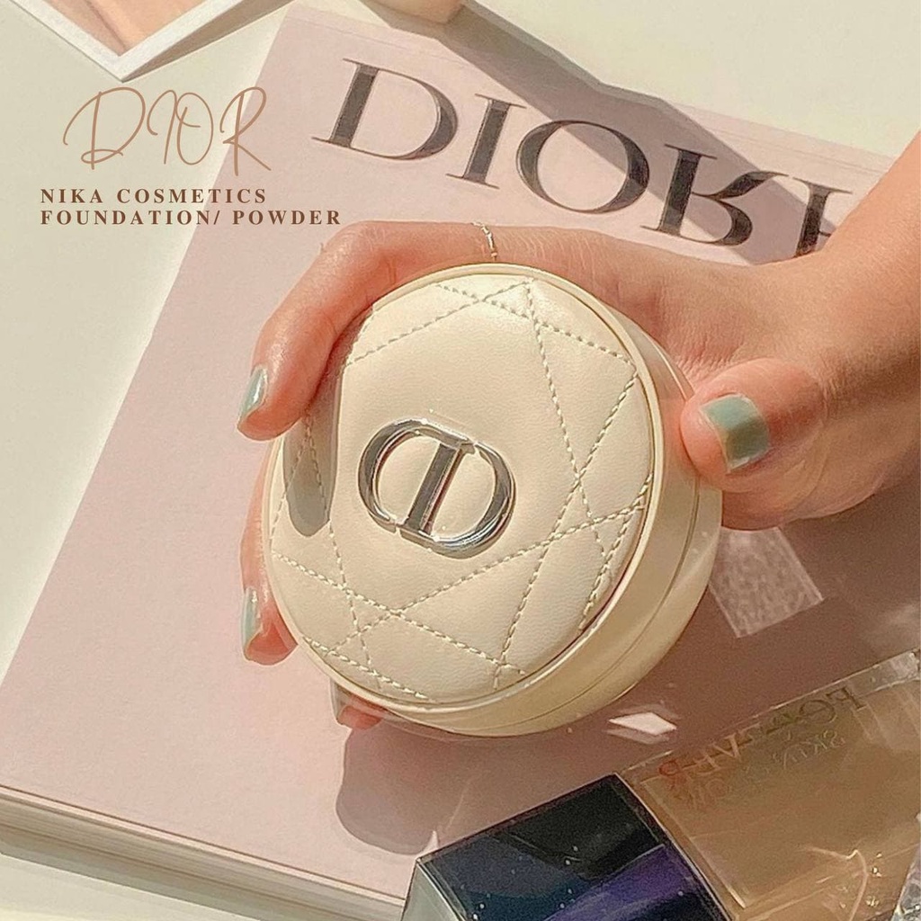 Phấn phủ bột highend Dior Forever Cushion Powder Limited dạng cushion cao cấp kiềm dầu mỏng nhẹ
