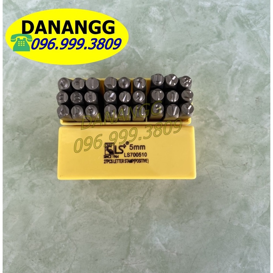 Bộ đục chữ 5 li LS