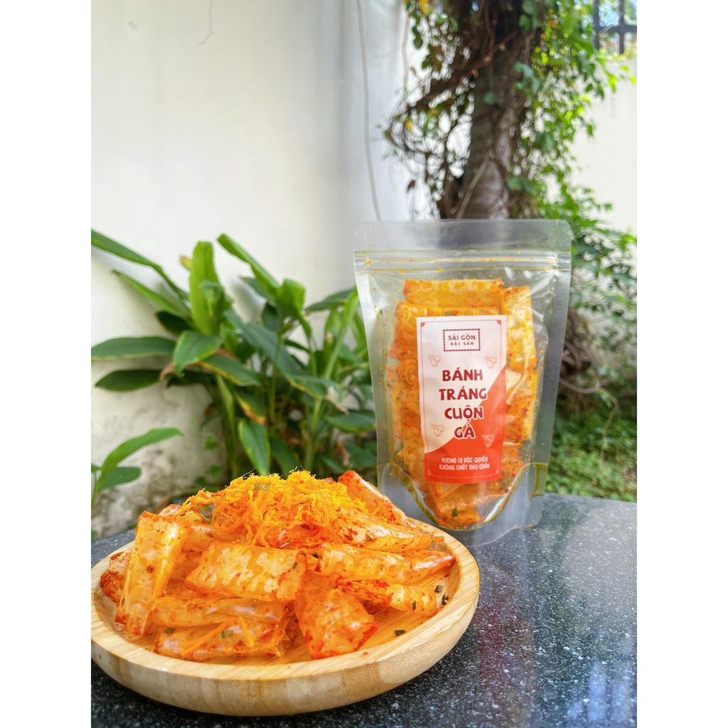 Bánh Tráng Cuộn Gà Loại Đặc Biệt Ngon Đồ Ăn Vặt Sài Gòn Đặc Sản