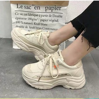 Giày nữ 💥 free ship giày nữ đế độn cá tính giày thể thao nữ