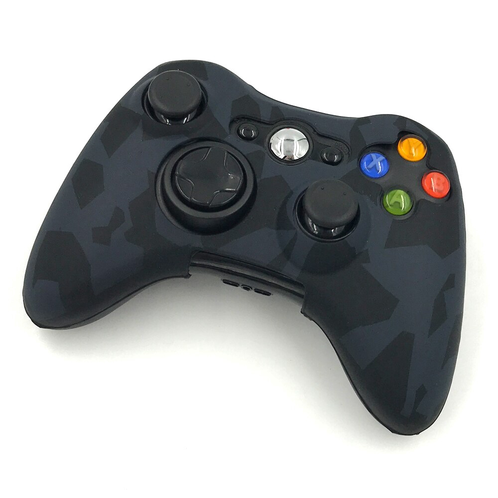 Vỏ bọc silicon họa tiết hình học cho tay cầm chơi Game Xbox 360