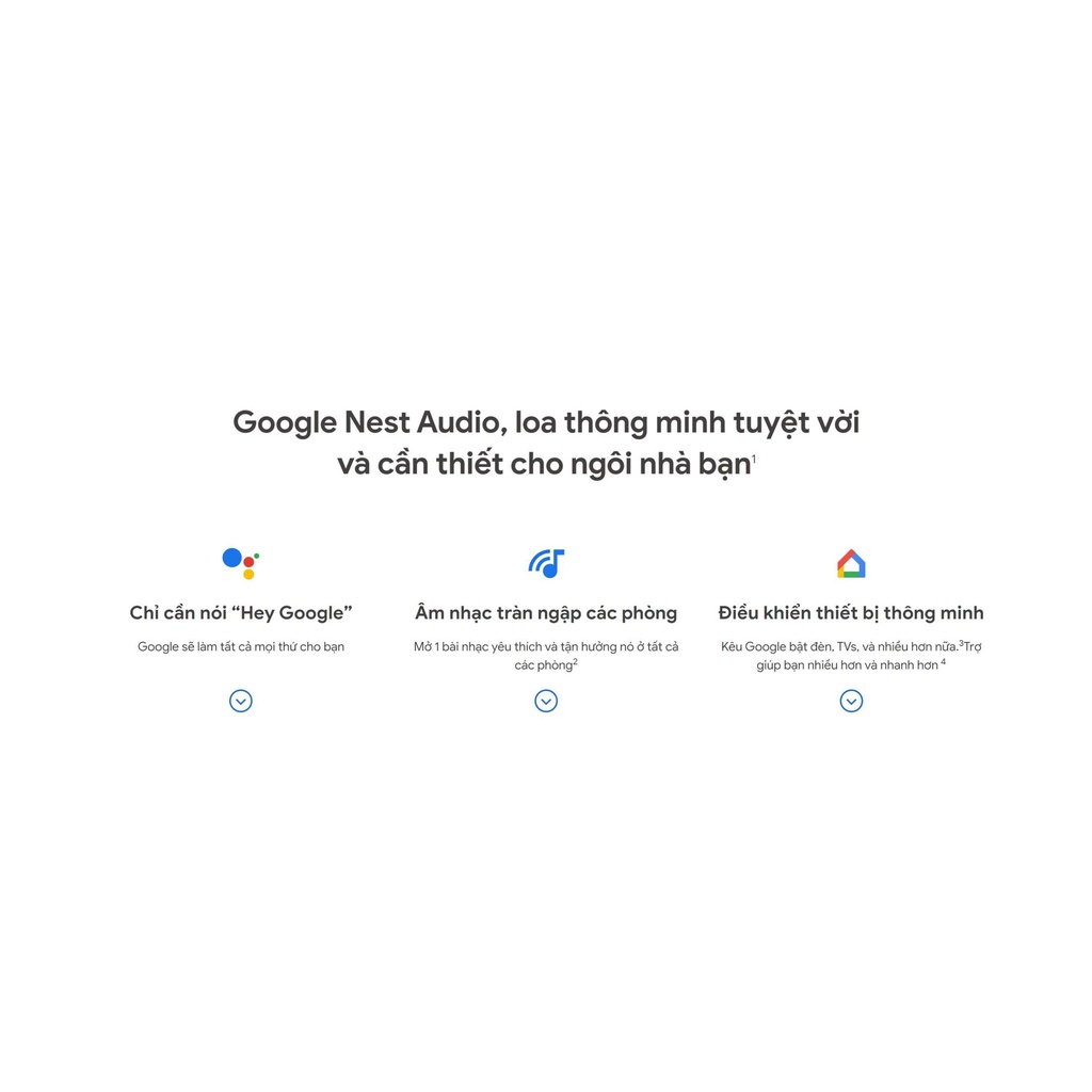 Google Nest Audio - Loa thông minh tích hợp trợ lý ảo Google