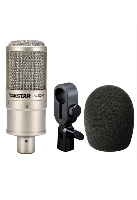 Combo bộ hát livestream phòng thu cao cấp Icon upod pro và mic Takstar PC-K200 chính hãng