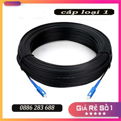 100m cáp quang bấm sẵn 2 đầu fast - dây cáp quang loại tốt