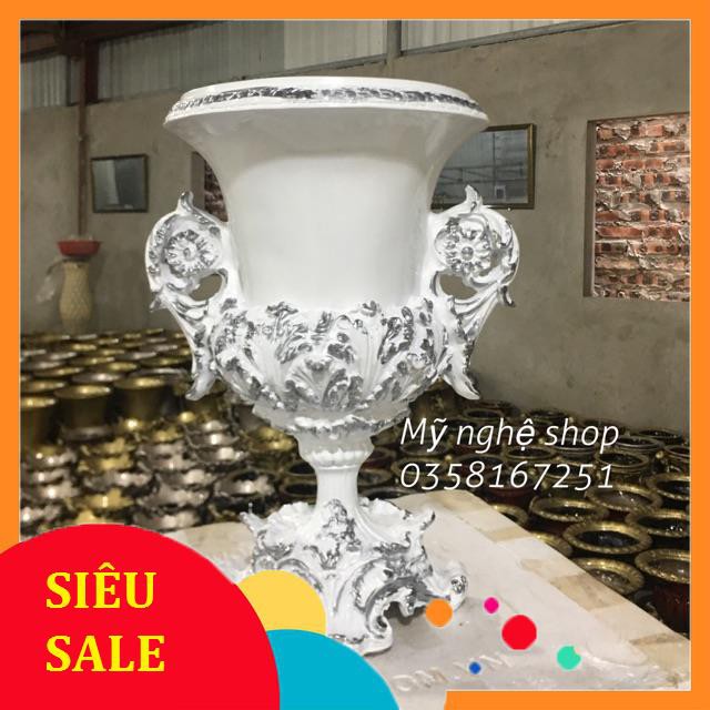 Cúp số 9 Bình hoa composite