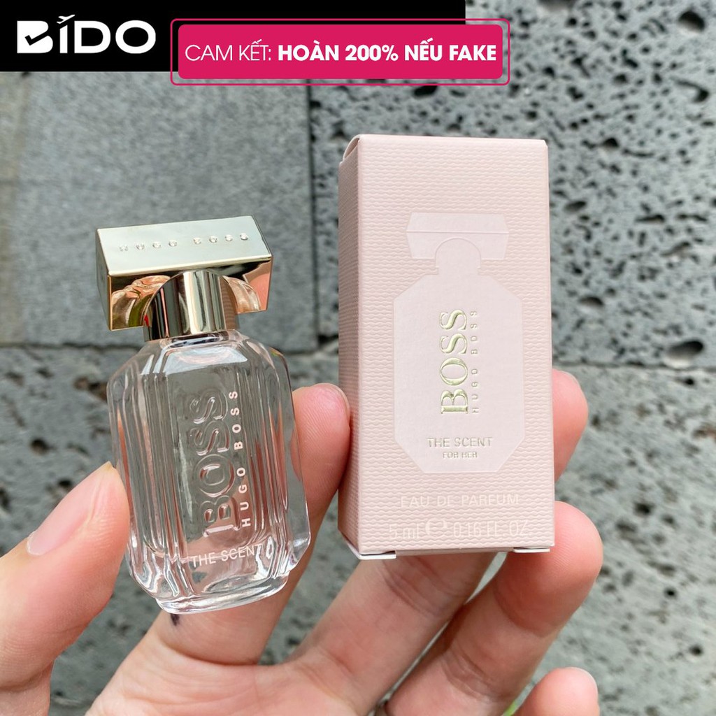 [AUTHENTIC] Mini 5ml » Nước hoa nữ HUGO BOSS The Scent EDP » Cam kết chính hãng