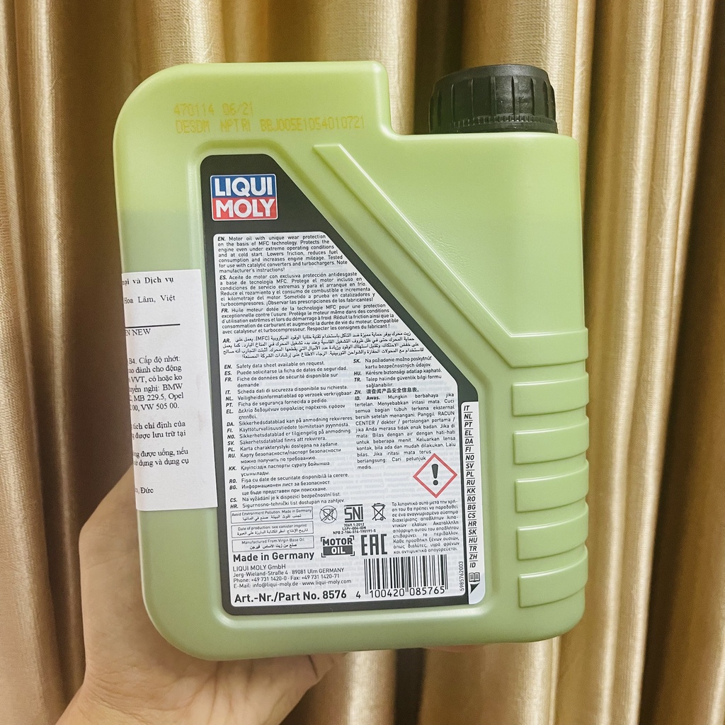 Dầu nhớt Tổng Hợp Xe Tay Ga LIQUI MOLY MOLYGEN 5W40 - CHÍNH HÃNG LIQUI MOLY