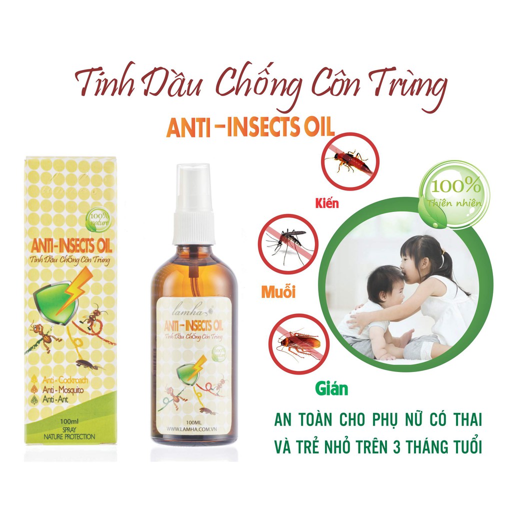 Tinh dầu chống côn trùng LAMHA