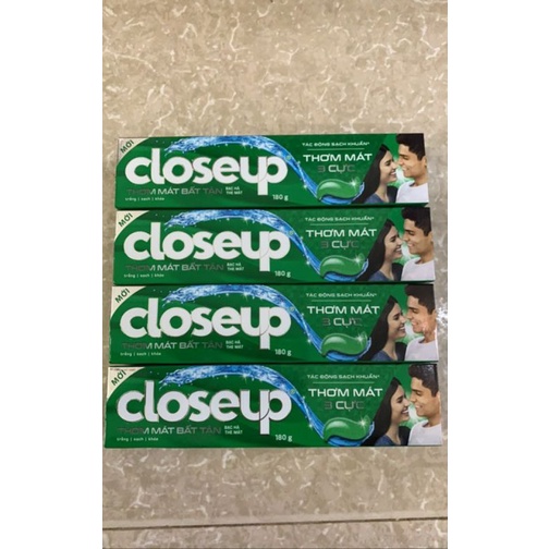 Kem Đánh Răng Closeup 180g Thơm Mát Sảng Khoái