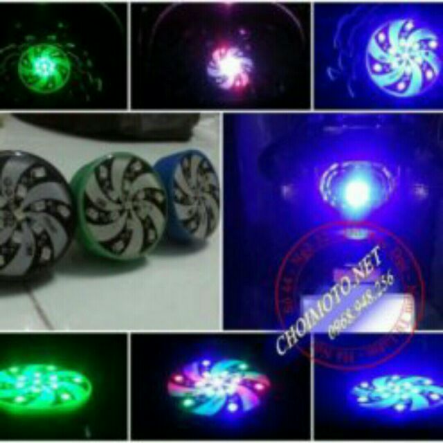 đèn hậu xoay 7 màu