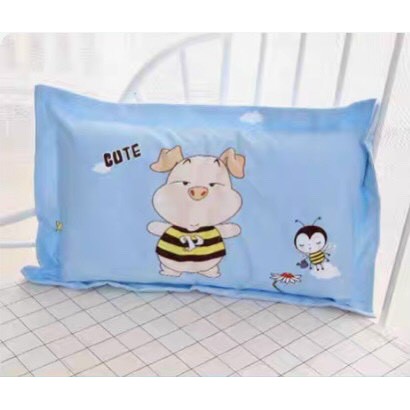 Gối Cotton 5D cho bé. Hàng 2 lớp, In hình thú dễ thương cho bé