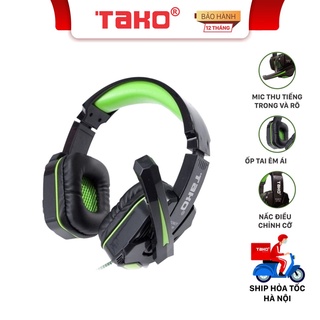 Tai nghe Robot GT-04 chụp tai chơi game có mic. Chính hãng Tako, BH 12 tháng