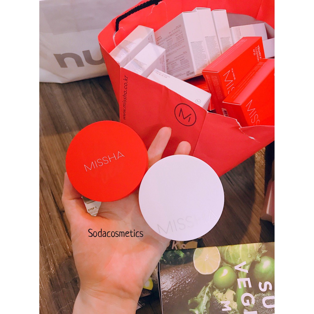 Phấn Nước Missha Magic Cushion Cover Lasting SPF50+ PA+++ phiên bản mới | BigBuy360 - bigbuy360.vn