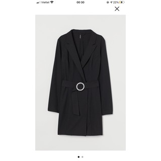 Váy vest đen H & M