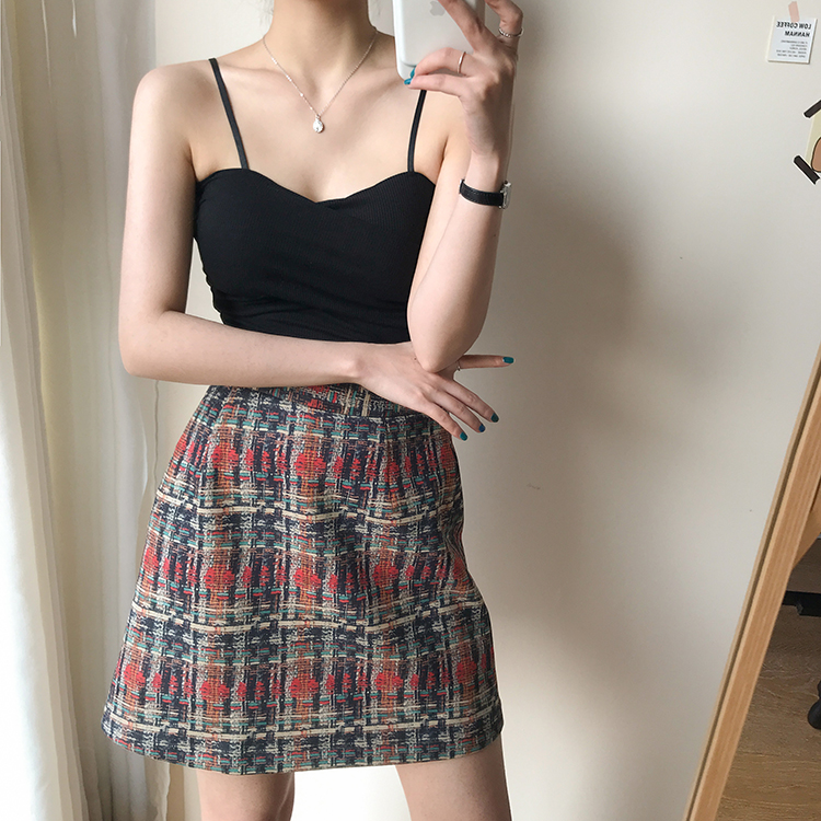 Áo Hai Dây Cổ Vuông Trơn Màu Xinh Xắn Dành Cho Nữ 32918