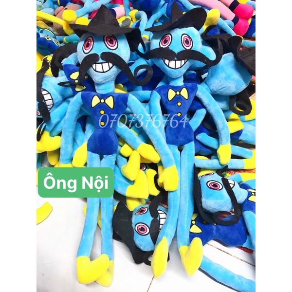 50cm THÚ BÔNG GIA ĐÌNH HUGGY WUGGY - MOMMY - DAD - Poppy Play Time - Cao Cấp - Xịn Xò