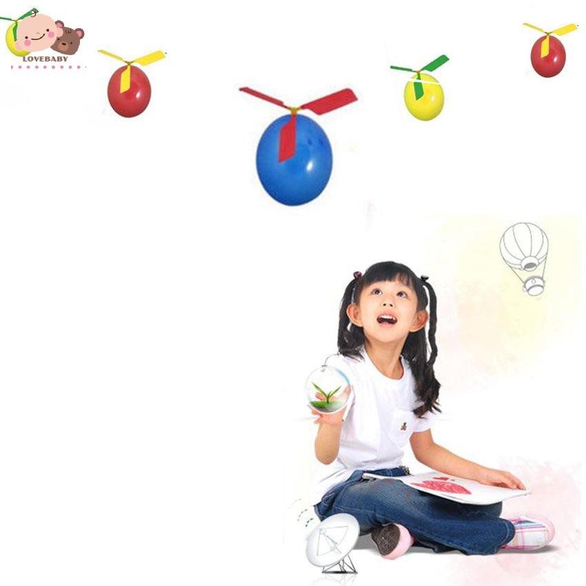 Đồ Chơi Bóng Bay Gắn Cánh Quạt Trực Thăng Độc Đáo Cho Trẻ Em