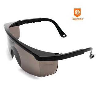 Kính Bảo Hộ Chống Bụi Đài Loan Cao Cấp Double Shield 9844A BKGR (Đen)