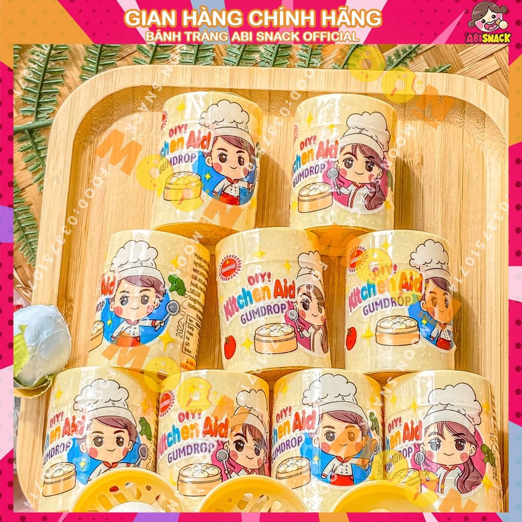 Xửng kẹo dẻo bánh bao mini đồ chơi Kitchen Aid Grumdrop