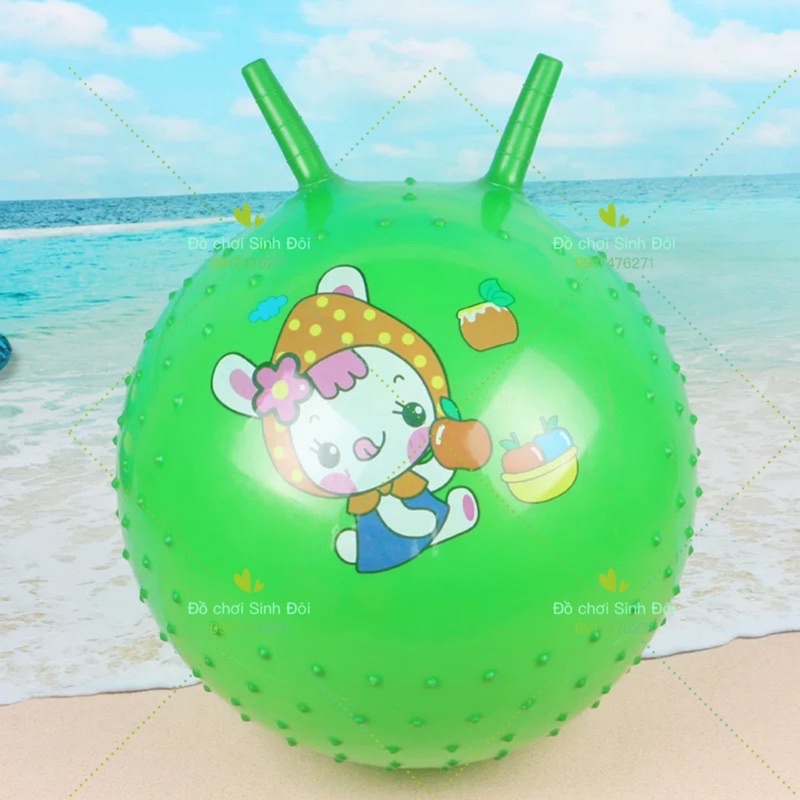 banh gai lớn 45cm có tai - màu ngẫu nhiên - chưa bom ( tặng kim bom )