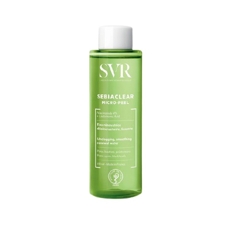 Nước hoa hồng SVR Sebiaclear Micro Peel Toner cho da dầu mụn 150ml