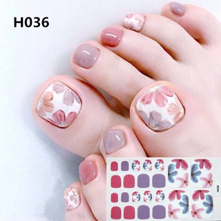 Bộ dán móng chân nghệ thuật