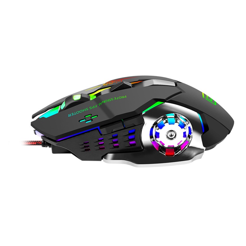 Chuột Quang Gaming btsg 6 Nút Bấm Có Đèn Led 3200DPI