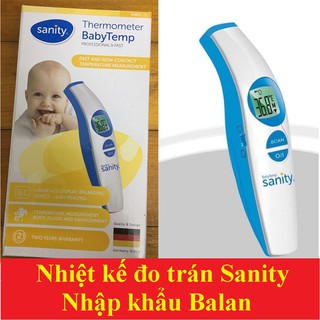 [tặng quà] Nhiệt kế đo trán 3 chức năng Sanity [nhập khẩu balan] bảo hành 24 tháng