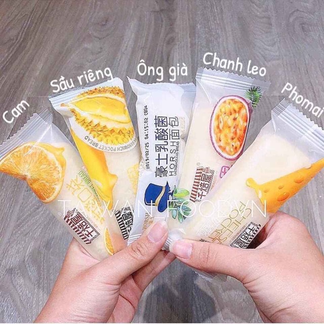 (Sẵn SG) Sỉ thùng 1Kg vị bánh mix sữa chua Đài Loan các loại