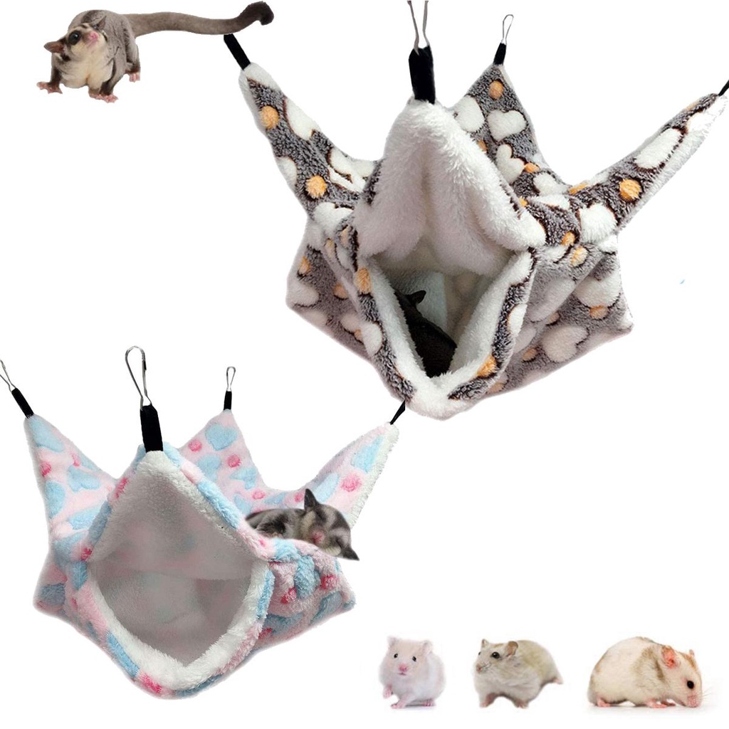 Lều Ngủ Mềm Ấm Áp Dành Cho Chuột Hamster