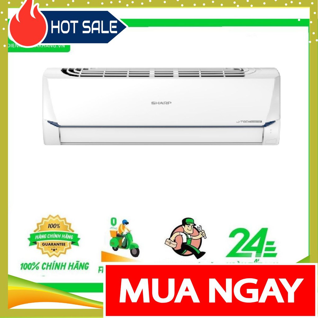 { GIÁ SỈ ) X12XEW - MIỄN PHÍ CÔNG LẮP ĐẶT - Máy lạnh Sharp Inverter 1.5 HP AH-X12XEW