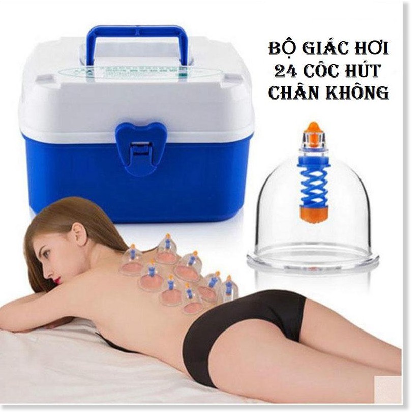Bộ Giác Hơi Không Dùng Lửa KAW 24 Phụ Kiện Bộ Dụng Cụ Giác Hơi Hàn Quốc Cao Cấp Mua Ngay nhé - Giá tốt chỉ hôm nay