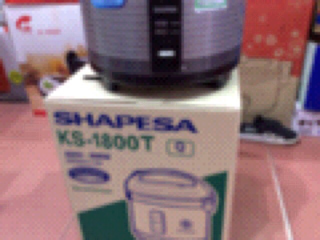 Nồi cơm điện 1,8 lít Shapesa KS-1800T
