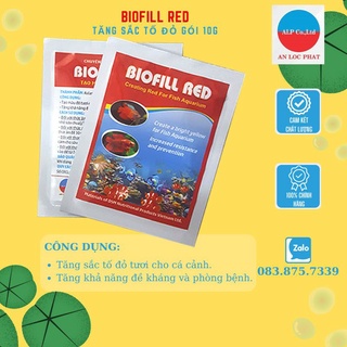 BIOFILL RED cấp sắc tố đỏ cho cá 10gr