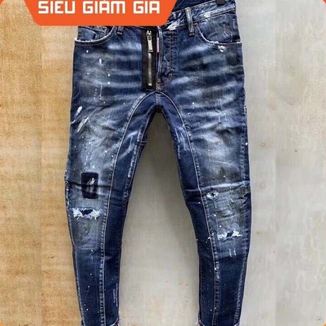 Quần Jean Nam Chất Co Giãn, Không Bai Màu, Dáng Ôm Body, Hit Hót Thời Trang Phong Cách tp_shop_87 ms1000