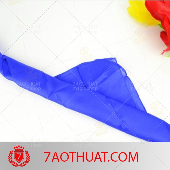 Đồ chơi ảo thuật với khăn nhiều màu sắc : Khăn 45cm (xanh dương)