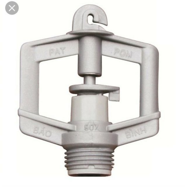 10 Bộ Béc Tưới Phun Mưa Tưới Rau, Cây, Hoa, Nông Nghiệp Bảo Bình + Nối Ren